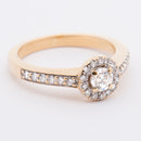 Story of Love timanttisormus 0.44ct | Kulta - Timanttisormukset - Princess/Story of Love | Caratia