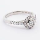 Timanttisorms 0.33ct | Valkokulta - Timanttisormukset - Muut valmistajat | Caratia