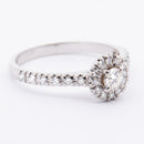 Timanttisormus 0.37ct | Valkokulta - Timanttisormukset - Muut valmistajat | Caratia