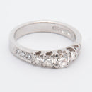 Timanttisormus 0.70ct | Valkokulta - Timanttisormukset - Muut valmistajat | Caratia