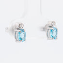 Timanttikorvakorut 0.008ct | Valkokulta - Timanttikorvakorut - Muut valmistajat | Caratia
