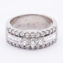 Story of Love Las Vegas timanttisormus 1.03ct | Valkokulta - Timanttisormukset - Princess/Story of Love | Caratia