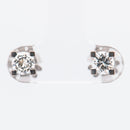 Timanttikorvakorut 0.82ct | Valkokulta - Timanttikorvakorut - Muut valmistajat | Caratia