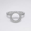 Efva Attling Circle Of Love ll timanttisormus 0.27ct | Valkokulta