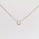 Timanttikaulakoru 0.08ct | Valkokulta
