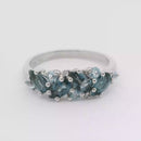 Timanttisormus 0.01ct | Valkokulta