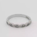 Timanttisormus 0.12ct | Valkokulta