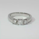 Timanttisormus 0.60ct | Valkokulta