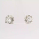 Timanttikorvakorut 0.82ct | Valkokulta