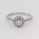 Timanttisormus 0.41ct | Valkokulta