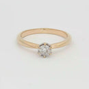Timanttisormus 0.20ct | Kulta