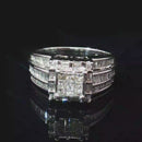 Timanttisormus 1.30ct | Valkokulta