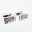 Martti Viikinniemi kalvosinnapit | Hopea - Kalvosinnapit - Martti Viikinniemi | Caratia