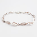 TJ- Lumoava Valkea rannekoru | Hopea - Rannekorut - Lumoava | Caratia