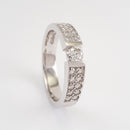 Sandberg Kallioranta V82-20W timanttisormus 0.50ct | Valkokulta - Timanttisormukset - Sandberg | Caratia