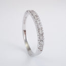 MK - Princess timanttisormus 0.22ct | Valkokulta - Timanttisormukset - Princess | Caratia