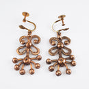 MK-Seppo Tamminen korvakorut 860/1 | Pronssi - Korvakorut - Caratia | Caratia