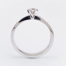 MK-Sandberg Kuunsäde-timanttisormus 0.25ct V-17w | Valkokulta - Timanttisormukset - Sandberg | Caratia