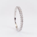 2023-Festive Juliette-timanttisormus 0.21ct | Valkokulta - Timanttisormukset - Festive | Caratia