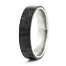 3D Carbon hiilikuitu- ja titaanisormus TC7-5 • Caratia