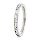 3D Titanium titaanisormus Swarovski zirkonialla T520-2-5 • Caratia