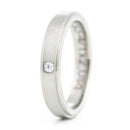 3D Titanium titaanisormus Swarovski zirkonialla T93-4 • Caratia