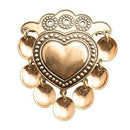 Kalevala Koru Salt-sydän rintaneula • Caratia