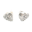 Kalevala Koru Onnen sydän-korvakorut • Caratia