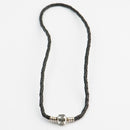 Pandora Movements Double Woven Leather Bracelet -rannekoru • Caratia