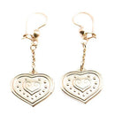 Kalevala Koru Euran sydän korvakorut keltakulta • Caratia