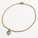 Kalevala Koru Onnen Sydän -nilkkakoru • Caratia