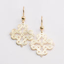 Kalevala Koru Karjalainen nauhapunos -korvakorut • Caratia