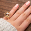 Liisa Vitali -sormus keltakulta • Caratia