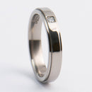 3D Titaanisormus T93-4 0.035ct - Sormukset - 3D | Caratia