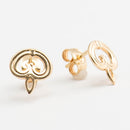 Kalevala Koru Karjalainen nauhapunos-korvakorut • Caratia