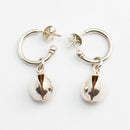 Kalevala Koru Hopeanuppu-korvakorut • Caratia