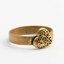 Kalevala Koru Onnen Sydän-sormus • Caratia