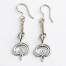 Kalevala Koru Karjalainen nauhapunos korvakorut | Hopea - Korvakorut - Kalevala Koru | Caratia