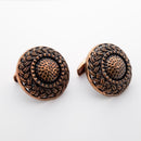 Turun Hopea Punos-kalvosinnapit | Pronssi - Kalvosinnapit - Turun Hopea | Caratia