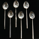 Hopeastudio hopeiset kahvilusikat (6 kpl) • Caratia