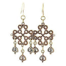 Kalevala Koru Karjalainen nauhapunos korvakorut • Caratia