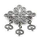 Kalevala Koru Karjalainen nauhapunos-rintakoru • Caratia