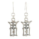 Kalevala Koru Neitsyt Marian monogrammi -korvakorut • Caratia