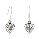 Kalevala Koru Onnen sydän korvakorut • Caratia