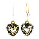 Kalevala Koru Talon sydän-korvakorut • Caratia